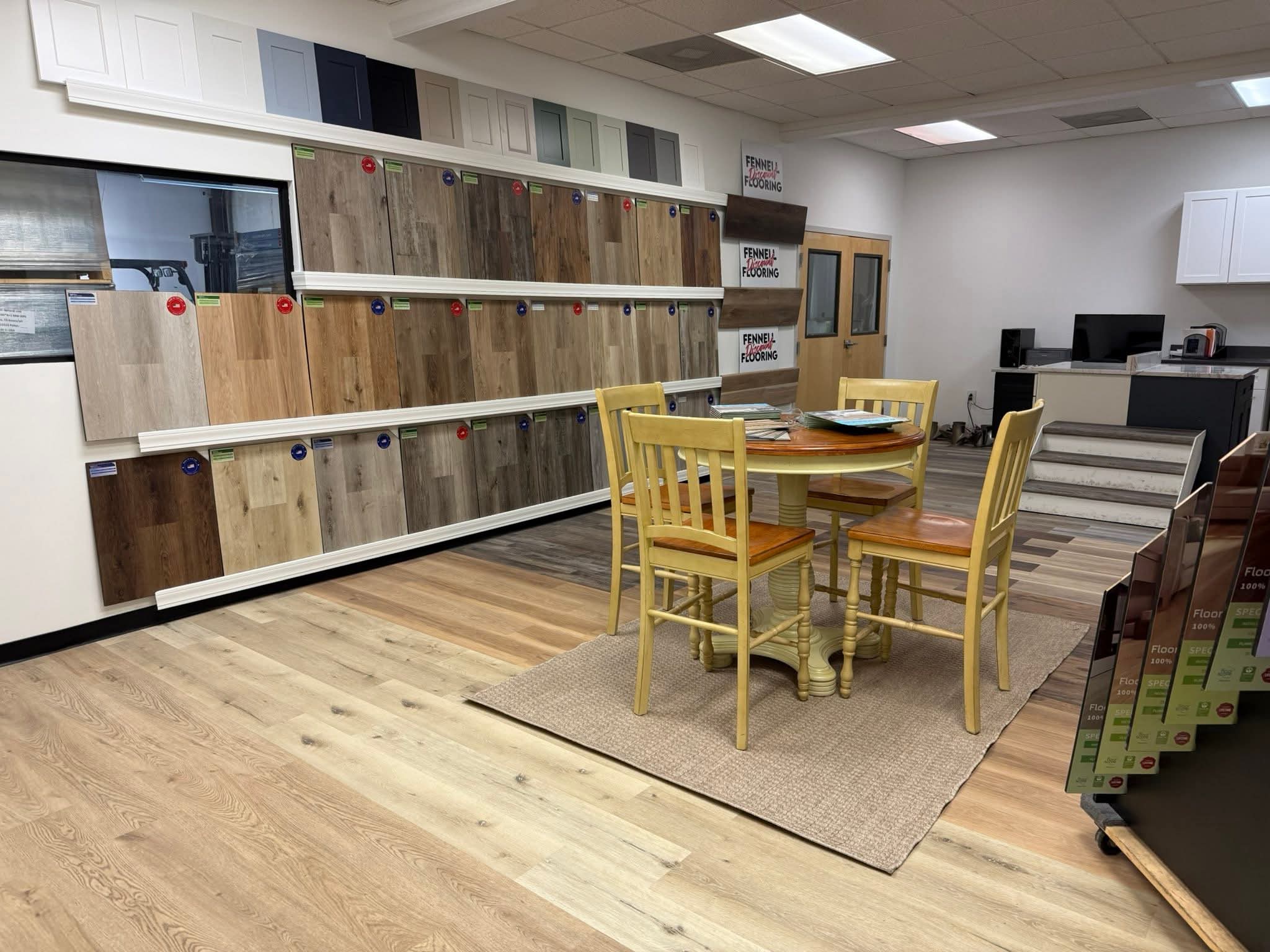Fennell Flooring Product Display